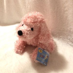 |NWT| Pink Poodle Webkinz Stuffed Animal with code